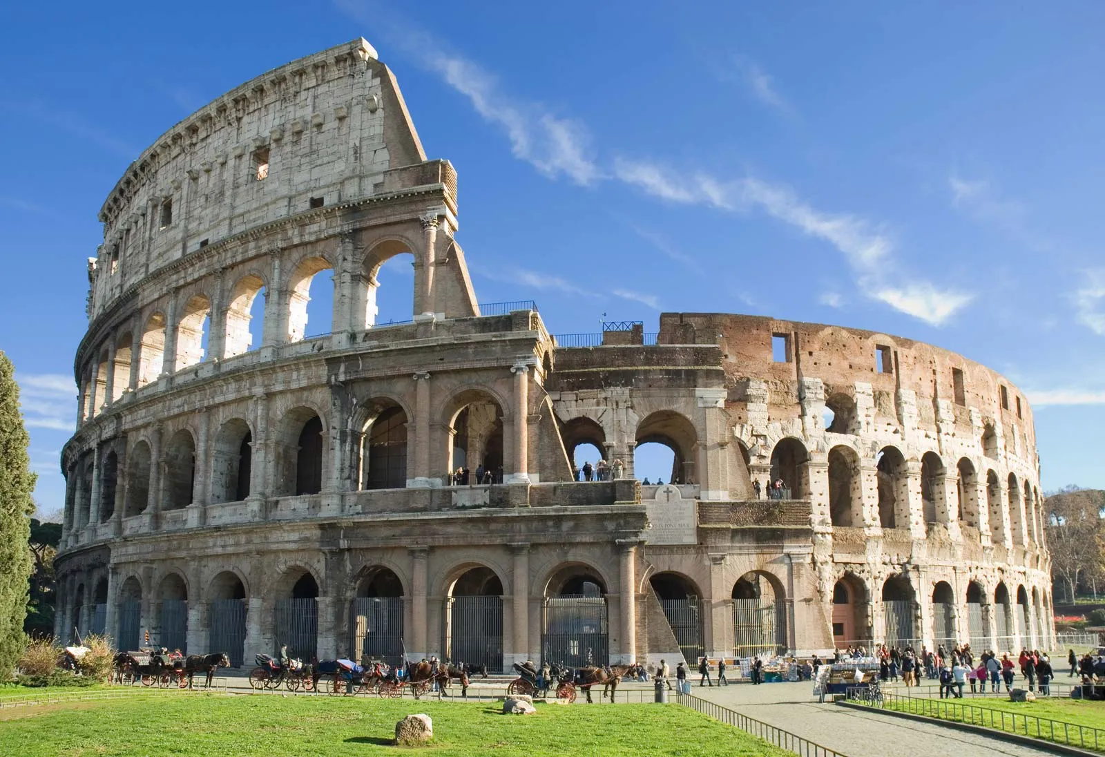 The History Of The Flavian Amphitheater