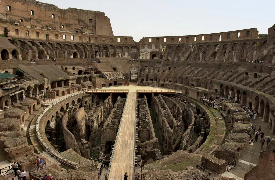 The History Of The Flavian Amphitheater