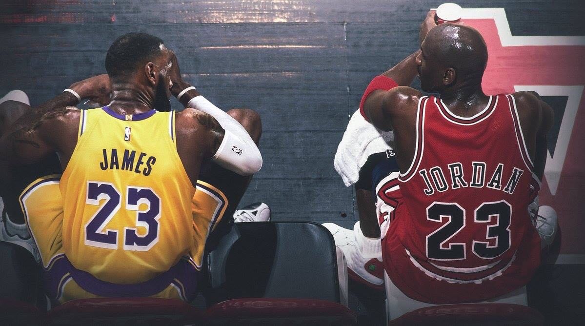 LeBron James Eulogizes Michael Jordan; explains how he helped him during childhood