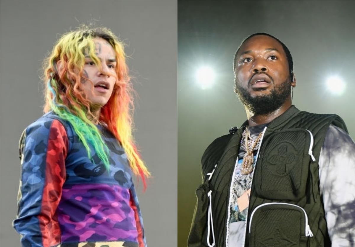 Tekashi 6ix9ine reignites beef with Meek Mill