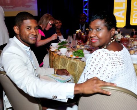 Usher and Mother, Jonetta Patton