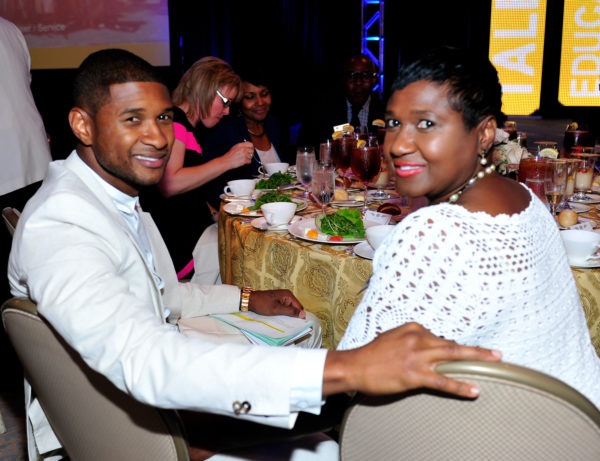 Usher and Mother, Jonetta Patton