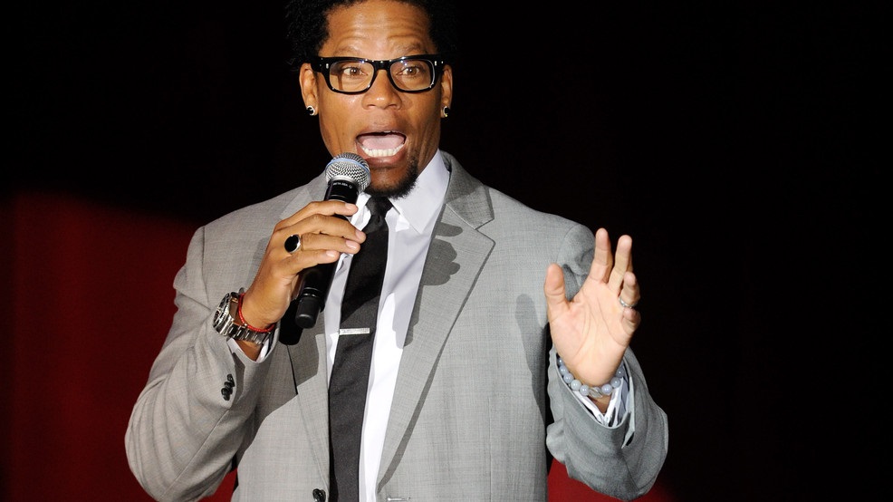 D.L. Hughley Slumps On Stage