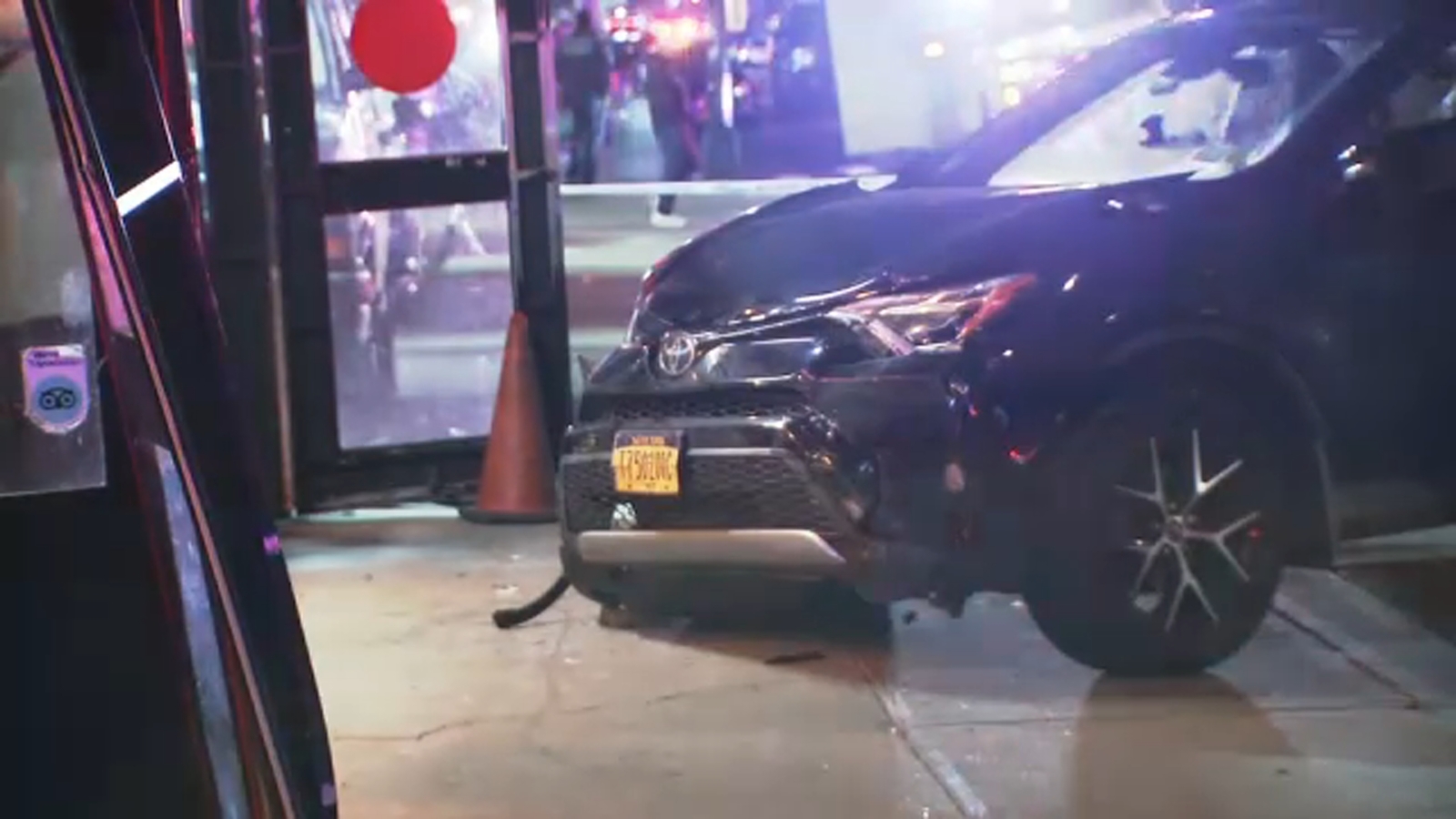 A Hit-And-Run Driver Crashes SUV Into New York City Restaurant, 22 Injured